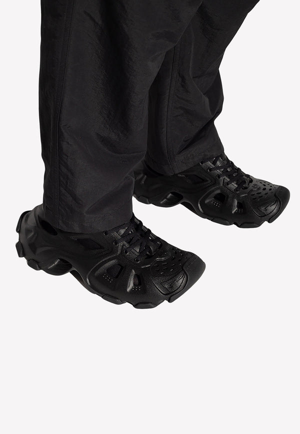 Balenciaga HD Lace-Up Sneakers Black 702416 W3CES-1000