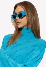 Balenciaga Odeon Cat Sunglasses Blue 703433 T0001-4600
