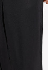 Balenciaga Wide-Leg Pants 725471 TIO48-1000 Black