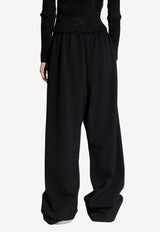 Balenciaga Oversized Track Pants 725516 TNV03-1000 Black