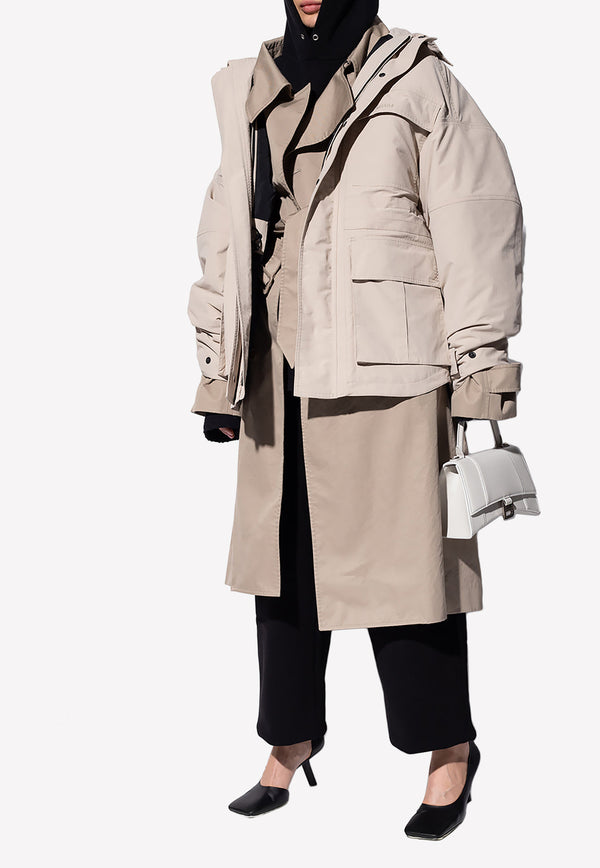 Double-Breasted Trench Coat 663007 TKP06-9501