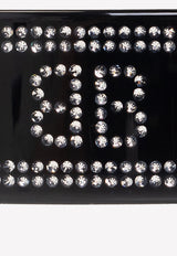 Balenciaga Holli Crystal Hair Clip 718944 TZ25X-5642 Black