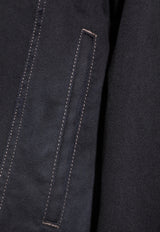 Balenciaga Oversized Denim Hoodie 719313 TNW54-1129 Black