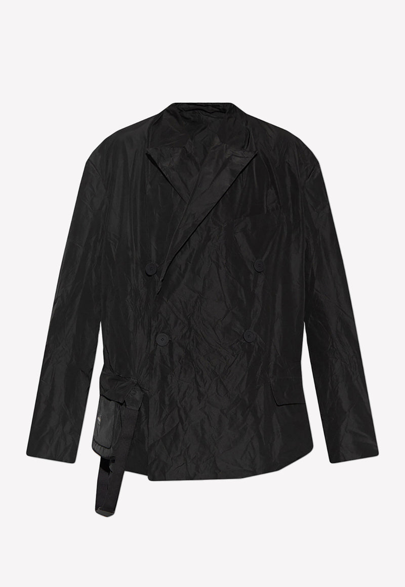 Balenciaga Packable Jacket in Taffeta 720043 TMO05-1000 Black