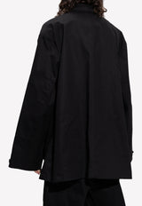 Balenciaga Oversized Field Jacket Black 720159 TNP07-1000