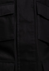 Balenciaga Oversized Field Jacket Black 720159 TNP07-1000