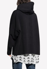 Balenciaga Classic Hooded Sweatshirt Black 725256 T5191-1000