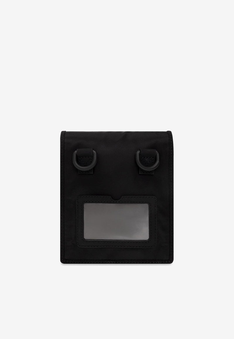 Moschino X Smiley® Logo Messenger Bag A8110 8223 1555 Black