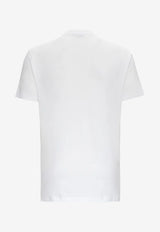 Versace Embroidered Medusa Head T-shirt White A89289 A228806 A1001