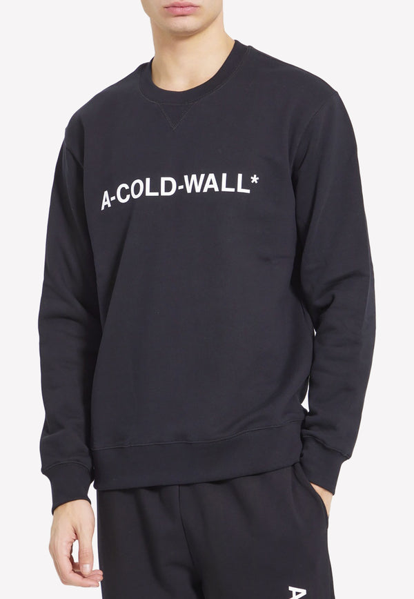 A-Cold-Wall Essential Logo Sweatshirt 42572650905781 ACWMW082--BLACK