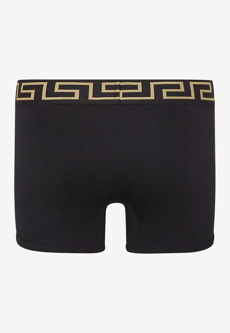 Greca Jacquard Boxer Shorts