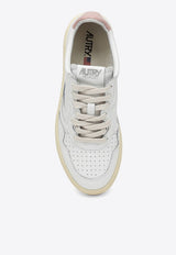 Autry Medalist Leather Low-Top Sneakers White AULWLL16/M