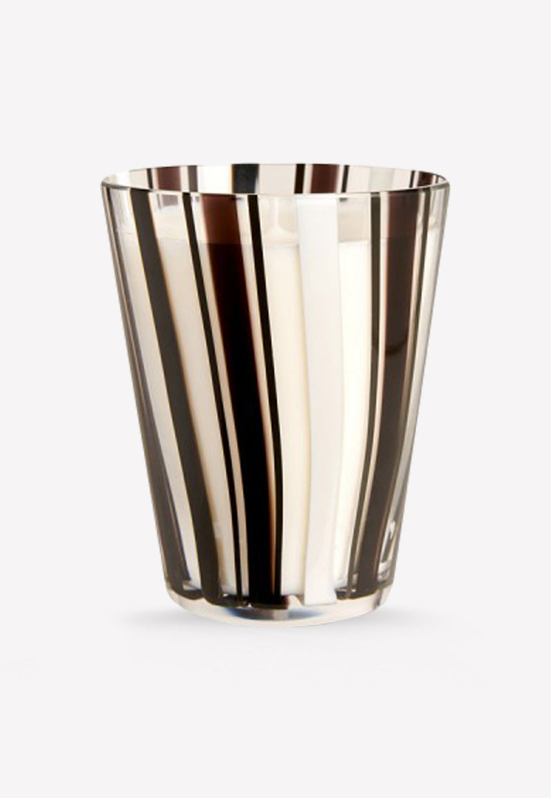 Murano Mahogany Glass Candle 200 Grams