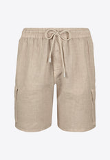 Vilebrequin Baie Bermuda Cargo Shorts BAIU3U01-513 Beige