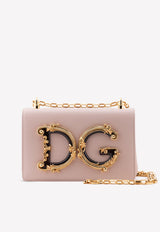 Dolce & Gabbana Small DG Girls Nappa Leather Shoulder Bag BB6498 AZ801 80412