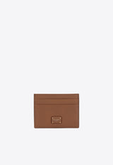 Dolce & Gabbana Logo Plaque Calfskin Cardholder BI0330 AO049 81236