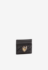 Dolce & Gabbana Devotion Cradholder in Quilted Nappa Leather BI0330 AV967 80999