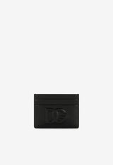 Dolce & Gabbana DG Logo Leather Cardholder BI0330 AG081 80999 Black