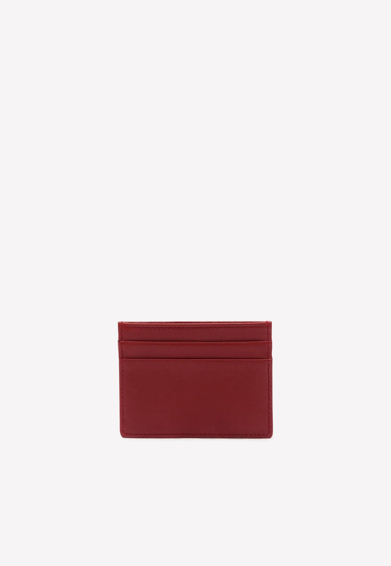 Dolce & Gabbana Devotion Cardholder in Quilted Nappa Leather BI0330 AV967 87124 Red