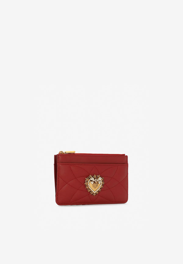 Dolce & Gabbana Medium Devotion Cardholder BI1261 AV967 87124 Red