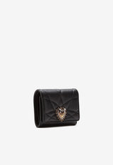 Dolce & Gabbana Small Continental Devotion Wallet BI1269 AV967 80999 Black