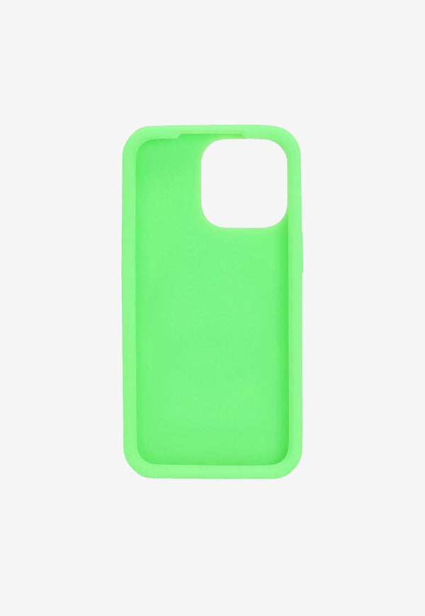 Dolce & Gabbana DG Logo iPhone 13 Pro Max Cover BI3232 AG816 8H561 Green