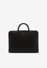 Dolce & Gabbana Monreal Briefcase in Calf Leather Black BM1710 AC954 80999