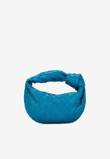 Bottega Veneta Mini Jodie Top Handle Bag in Intrecciato Leather  651876VCPP5 4403 Blue Print