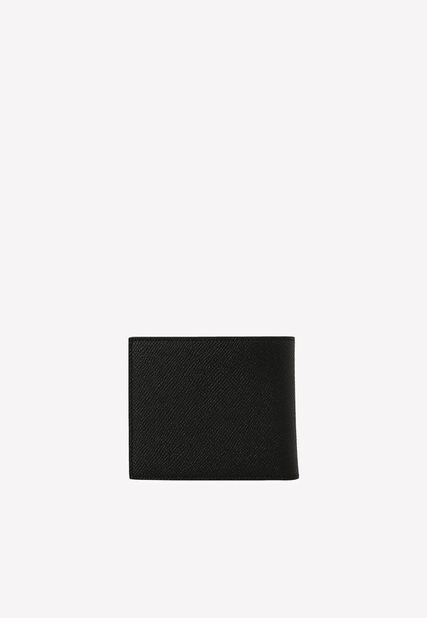 Dolce & Gabbana Logo Plaque Bi-Fold Wallet Black BP1321 AG219 80999