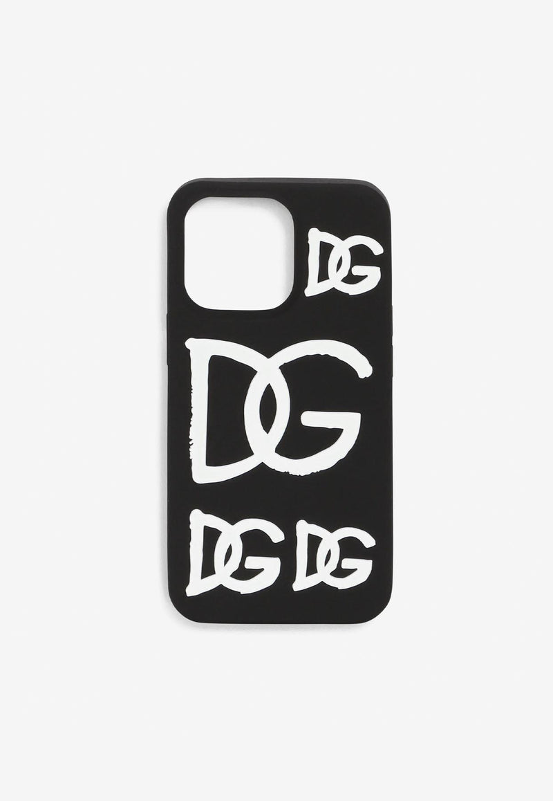 Dolce & Gabbana iPhone 13 Pro Silicon Cover Black BP3182 AB372 89690