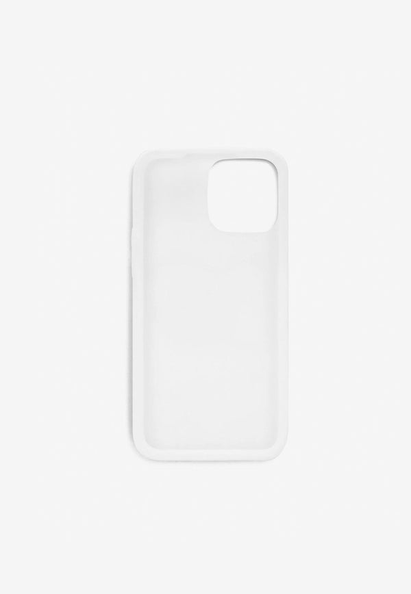 Dolce & Gabbana iPhone 13 Pro Silicon Cover White BP3182 AB372 89697