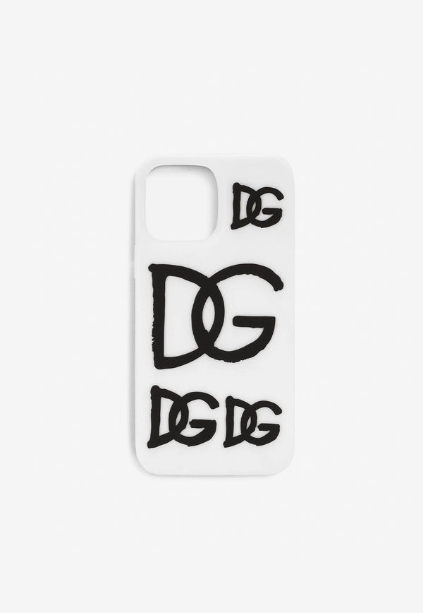 Dolce & Gabbana iPhone 13 Pro Silicon Cover White BP3182 AB372 89697