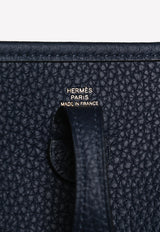 Hermès Mini Evelyn in Bleu Nuit Taurillon Clemence with Gold Hardware Bleu Nuit HMEBNTCGH