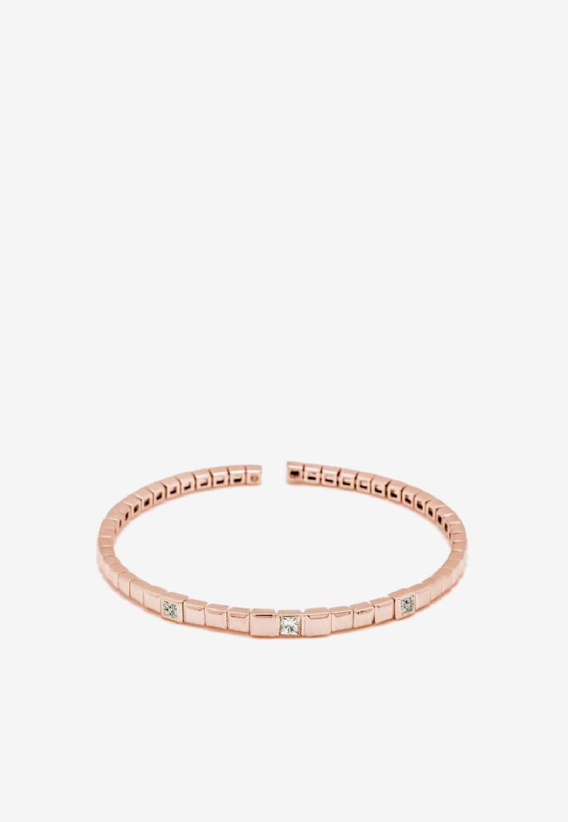 Djihan Cube Mirage Diamond Bracelet in 18-karat Rose Gold Rose Gold Bra-344