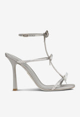 Rene Caovilla Caterina 105 Crystal-Embellished Sandals Gray C11736-105-R0019204 GREY SATIN/SIL SHD-MOONLIGHT