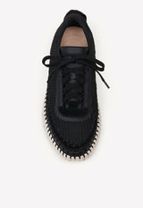 Chloé Low-Top Nama Sneakers Black CHC22S579Y0001 BLACK