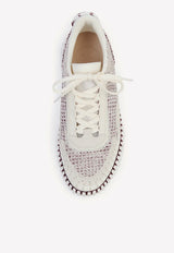 Chloé Nama Low-Top Sneakers White CHC22S579Y056A OBSCURE PURPLE