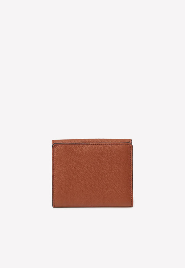 Chloé Marcie Square Wallet in Calf Leather Tan CHC22SP672G3625M Tan