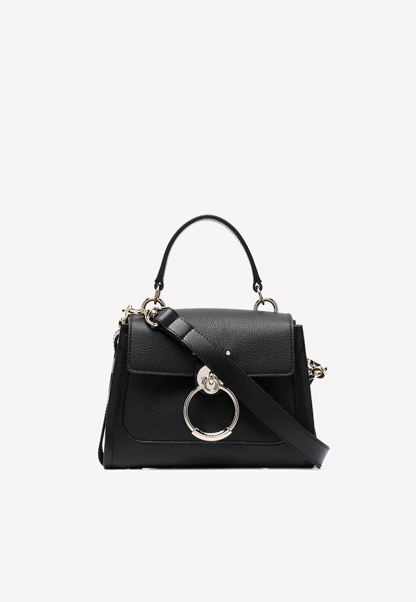 Chloé Mini Tess Day Top Handle Bag Black CHC22SS143G33001