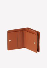 Chloé Sense Leather Compact Wallet Caramel CHC23SP867I10247 CARAMEL