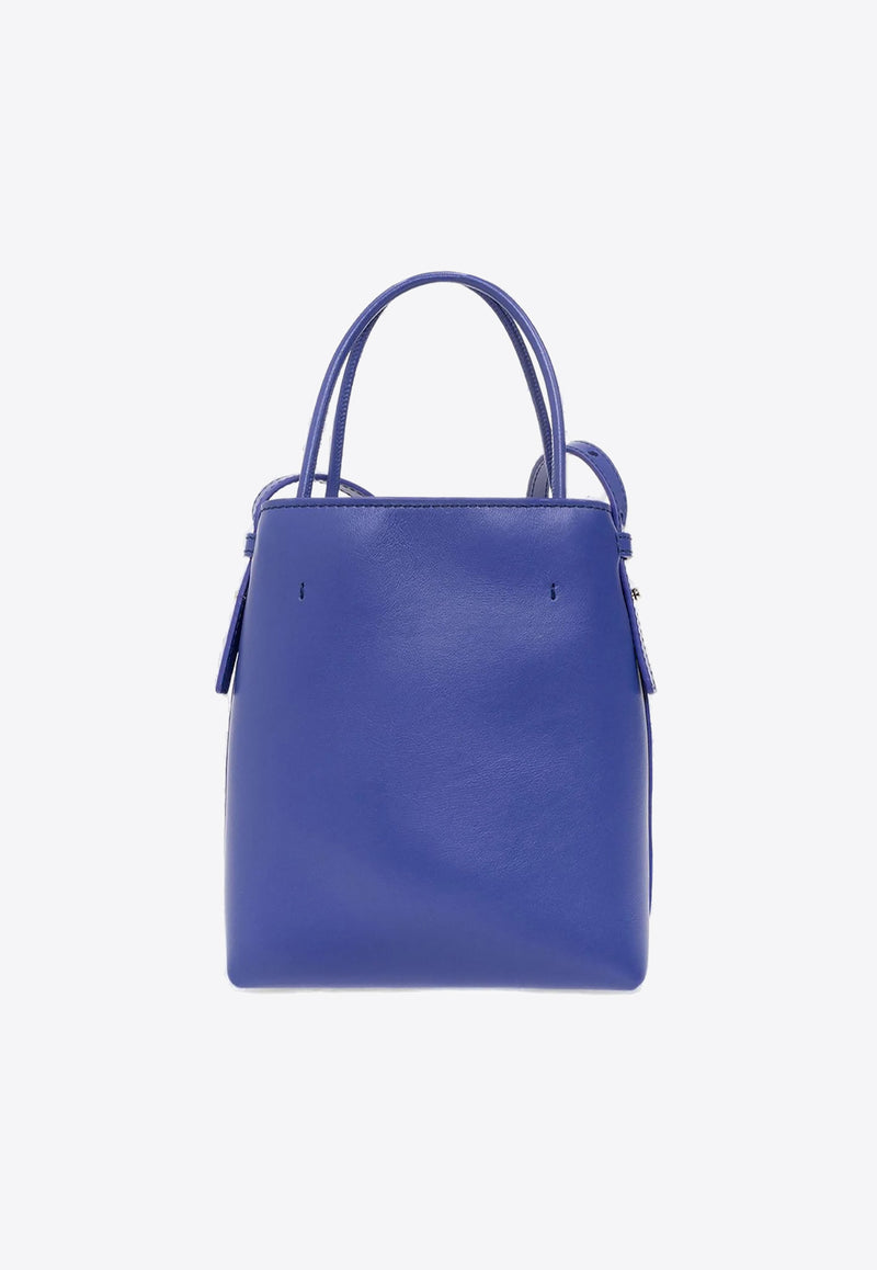 Chloé Micro Sense Shoulder Bag in Calfskin Blue CHC23UP873I10408 SUBMARINE BLUE
