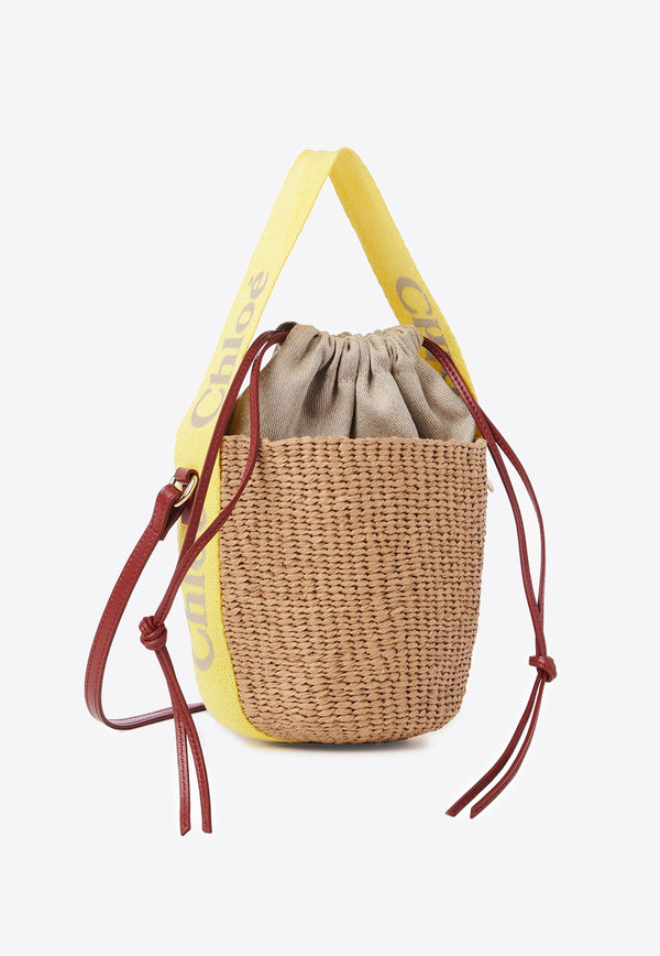 Chloé Small Woody Basket Bag Beige CHC23US381K399V0 YELLOW-BEIGE 1