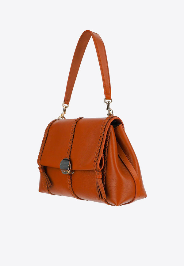 Chloé Medium Penelope Shoulder Bag Caramel CHC23US569K15247 CARAMEL