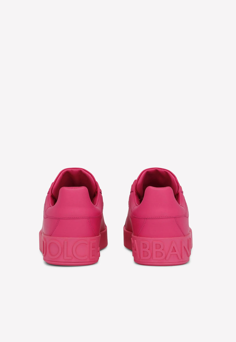 Dolce & Gabbana Portofino Low-Top Sneakers CK1544 A1065 8H412 Pink