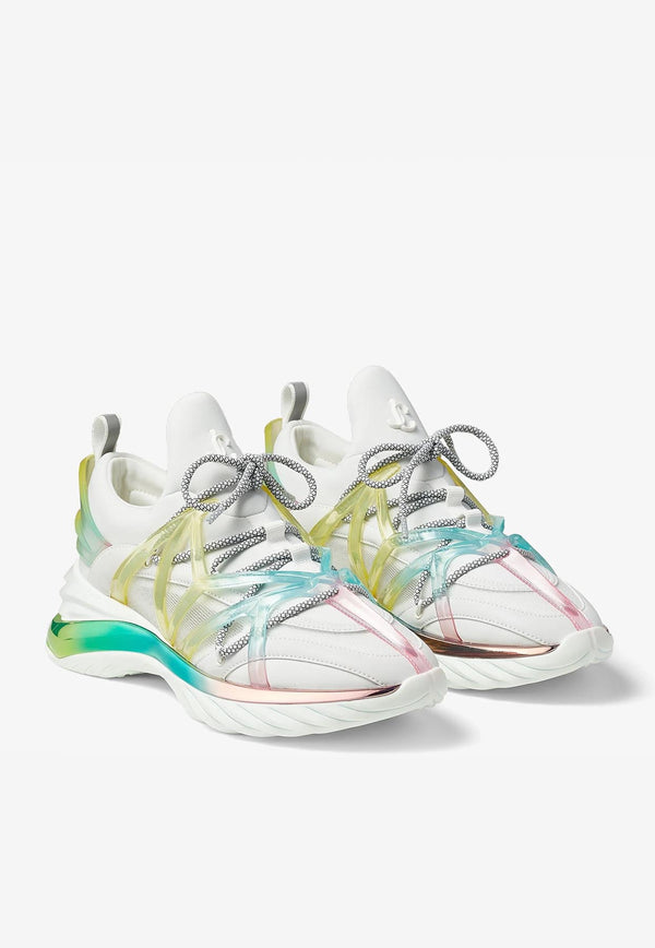 Jimmy Choo Cosmos Low-Top Sneakers Multicolor COSMOS/F MZB V UNICORN MIX