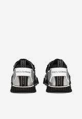 Dolce & Gabbana Mixed-Material NS1 Low-Top Sneaker Black CS1770 AY966 8B979