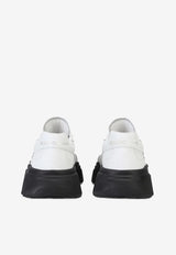 Dolce & Gabbana Daymaster Low-Top Leather Sneakers Monochrome CS1791 AQ343 89690