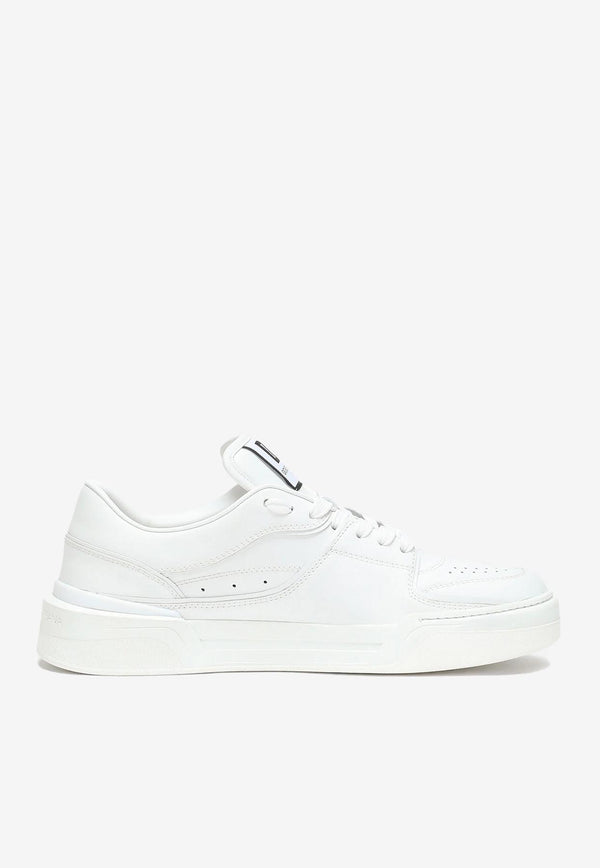 Dolce & Gabbana New Roma Sneakers in Nappa Leather White CS2036 A1065 80001