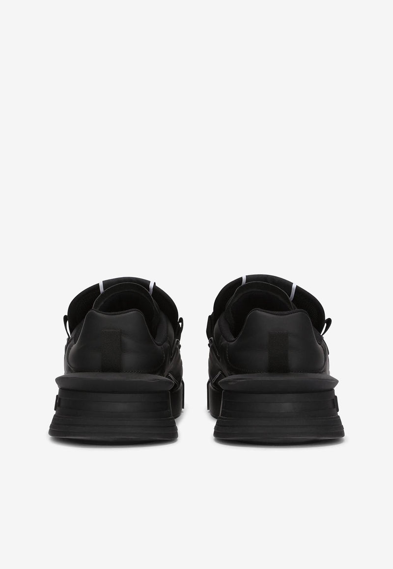 Dolce & Gabbana Low-Top Portofino Sneakers Black 