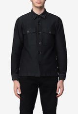 Tom Ford Buttoned Cotton Shirt Black HXH001-FMC016S23 LB999